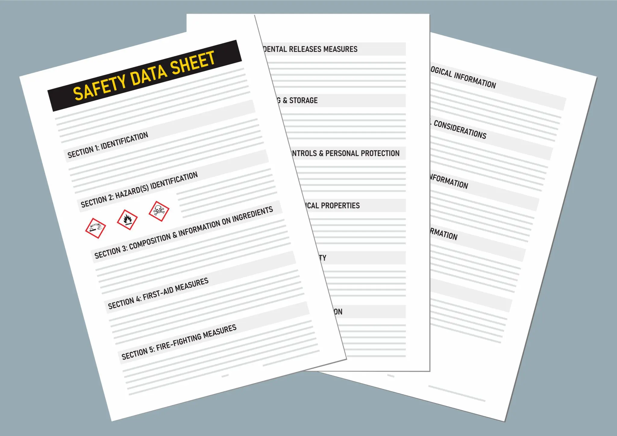Different Sections of Safety Data Sheets: A Complete Guide